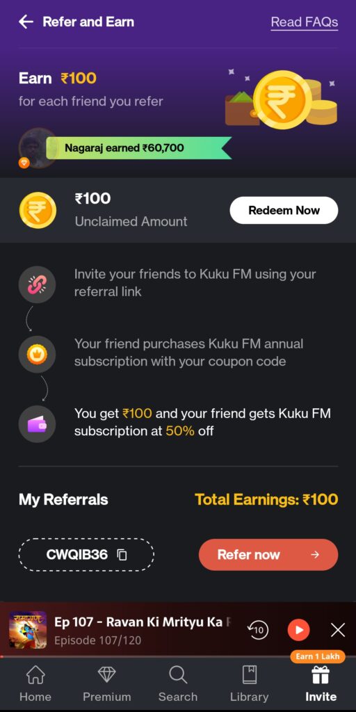 kuku fm क्या है ? kuku fm से आप पैसे कैसे कमा सकते है ? 1